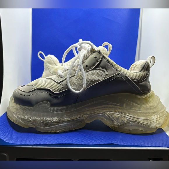 Balenciaga Triple S Fashion Sneakers Women’s 39 Men’s 6 Sock Runners - Picture 5 of 10